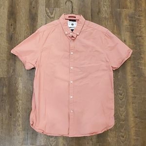 Denim and Flower Mens shirt